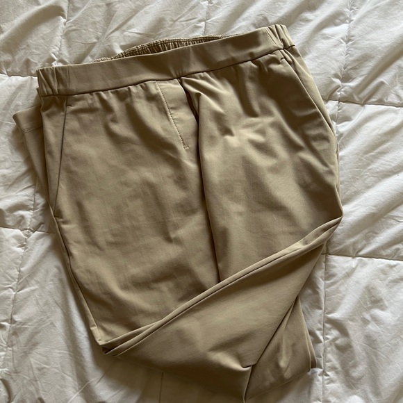 Lululemon Khaki Pull On Pants - Picture 2 of 5